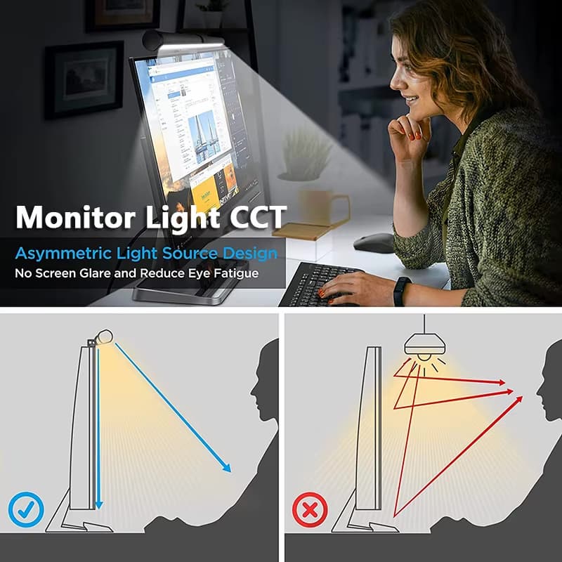 Barra de luz para monitor