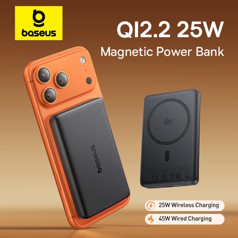 Powerbank magnético Baseus Qi2